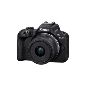 CANON Mirrorless Camera EOS R50 (RF-S18-45mm f/4.5-6.3 IS STM) - BLACK
