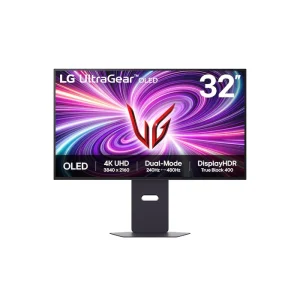 [32GS95UV-B] LG Monitor Gaming 32" UltraGear™ Dual-Mode OLED 4K UHD