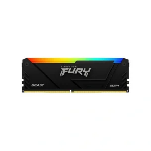 [KF432C16BB2A/8WP] Kingston 8GB 3200MT/s DDR4 CL16 DIMM FURY Beast RGB หน่วยความจำ