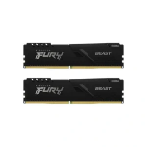 [KF436C18BBK2/32] Kingston 32GB (2x16GB) DDR4 3600MT/s CL18 FURY Beast Black หน่วยความจำ