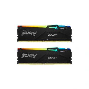 [KF552C40BBAK2-32] Kingston 32GB 5200MT/s DDR5 CL40 DIMM (Kit of 2) FURY Beast RGB หน่วยความจำ