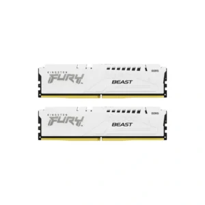 [KF552C40BWK2-32] Kingston 32GB 5200MT/s DDR5 CL40 DIMM (Kit of 2) FURY Beast White XMP หน่วยความจำ
