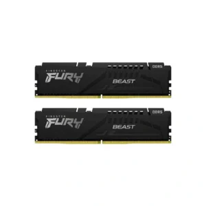 [KF556C40BBK2-16] Kingston 16GB 5600MHz DDR5 CL40 DIMM (Kit of 2) FURY Beast Black หน่วยความจำ