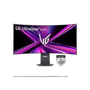 [45GX950A-B] LG MONITOR GAMING 45 Inch UltraGear™ evo OLED 5K2K WUHD 165Hz or WFHD Dual Mode 330Hz 0.03ms G-sync Compatible DisplayPort 2.1