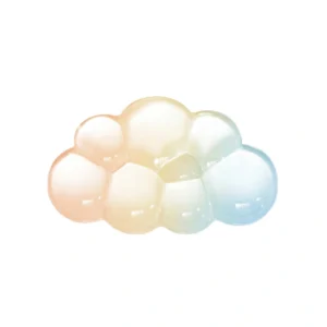 [6950125764322] MOFii Cloud Gel Wrist Rest Rainbow