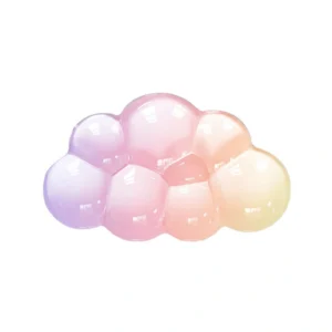 [6950125764360] MOFii Cloud Gel Wrist Rest Purpleorange