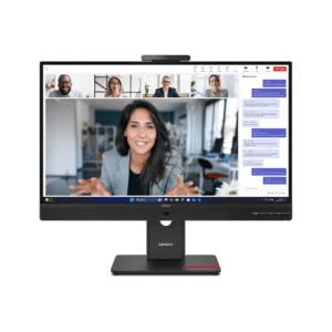 [64B8UAR1TH] LENOVO MONITOR ThinkVision T27QD-4v 27" QHD USB-C Docking Video Conferencing