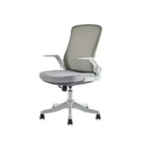 [91106-G] DELI OFFICE CHAIR (เก้าอี้สำนักงาน) DELI 91106 (Grey)