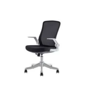 [91106-K] DELI OFFICE CHAIR (เก้าอี้สำนักงาน) DELI 91106 (BLACK)