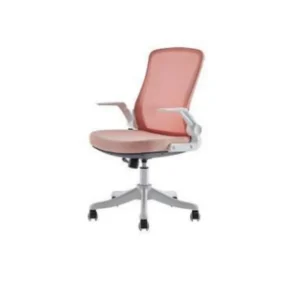 [91106-P] DELI OFFICE CHAIR (เก้าอี้สำนักงาน) DELI 91106 (Pink)