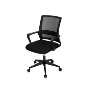 [E4501] DELI OFFICE CHAIR (เก้าอี้สำนักงาน) DELI E4501 (BLACK)