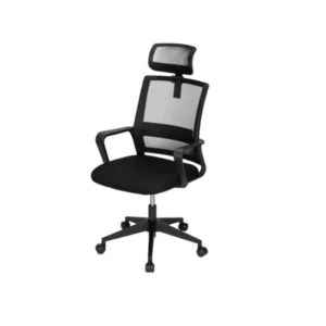 [E4503] DELI OFFICE CHAIR (เก้าอี้สำนักงาน) DELI E4503 (BLACK)