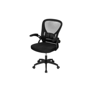 [E4504] DELI OFFICE CHAIR (เก้าอี้สำนักงาน) DELI E4504 (BLACK)