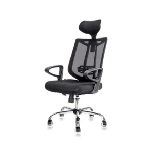 [E4511] DELI OFFICE CHAIR (เก้าอี้สำนักงาน) DELI E4511 (BLACK)
