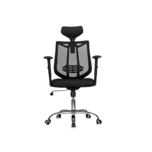[E4512] DELI OFFICE CHAIR (เก้าอี้สำนักงาน) DELI E4512 (BLACK)