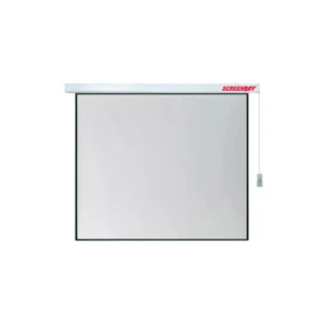 [VTX-100201005] SCREEN BOY SCREEN PROJECTOR MOTORIZED 4:3 240" 488x366 192x144 MATT WHITE ขอบดำ