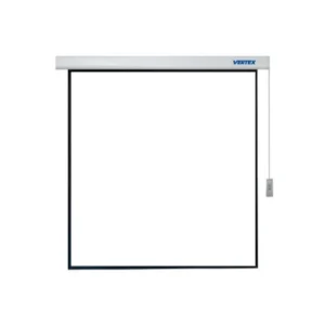 [VTX-100101052] VERTEX MOTORIZED SCREEN PROJECTOR 1:1 244x244 96x96 MATT WHITE